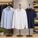 corporate-uniforms-manufacturer-tirupur Corporate uniform manufacturers in Tirupur by Ajna Clothings for office shirts, polo T shirts and staff uniforms