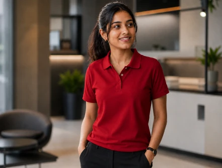 womens-polo-T Shirts-manufacturer best polo tshirt manufacturer for womens- Ajna clothings