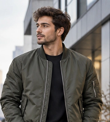 bomber-jacket-manufacturer-near-me Ajna clothings is one of the top bomber jacket manufacturers in Tirupur, providing high-quality materials