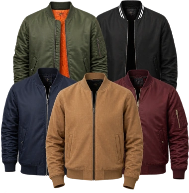 men’s-bomber-jacket-manufacturers-tirupur quality bomber jacket manufacturers for men - ajna clothings