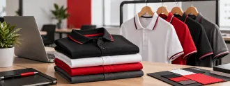 Corporate-t-shirt-manufacturers-in-bangalore Black corporate T shirt with custom company logo
