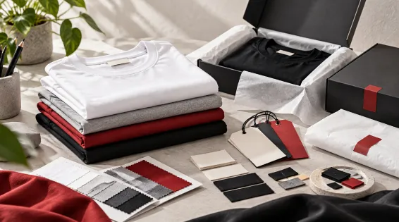 Private-label-T-shirt-manufacturer-bangalore Private label T shirts with custom neck labels and tags